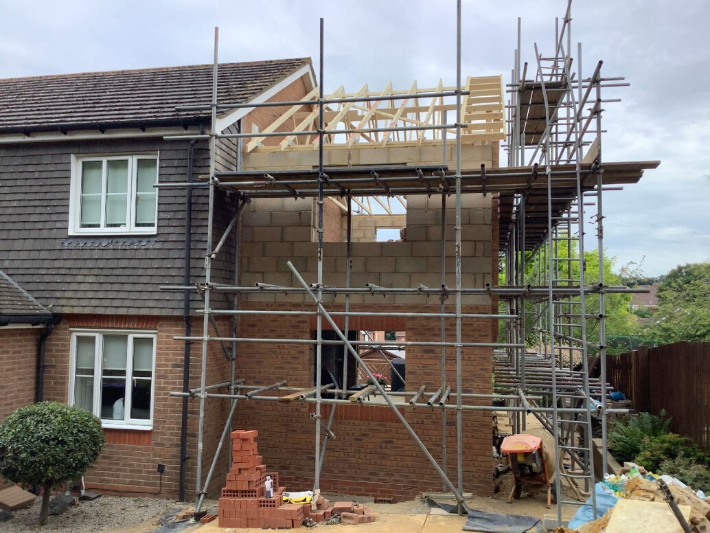 House extension in Hertford